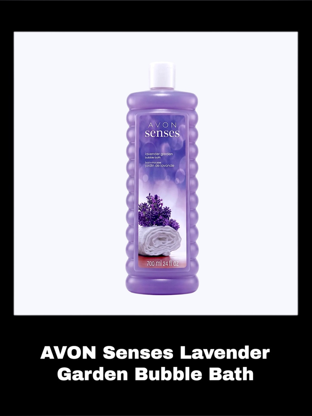 AVON Senses Lavender Garden 24.0 Fluid Ounces Bubble Bath